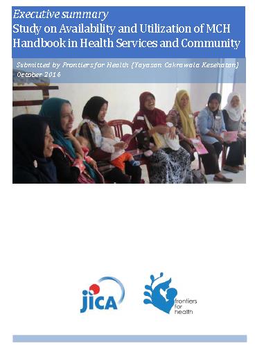 Executive Summary - Study on Availability and Utilization of MCH Handbook in Health Services and Community